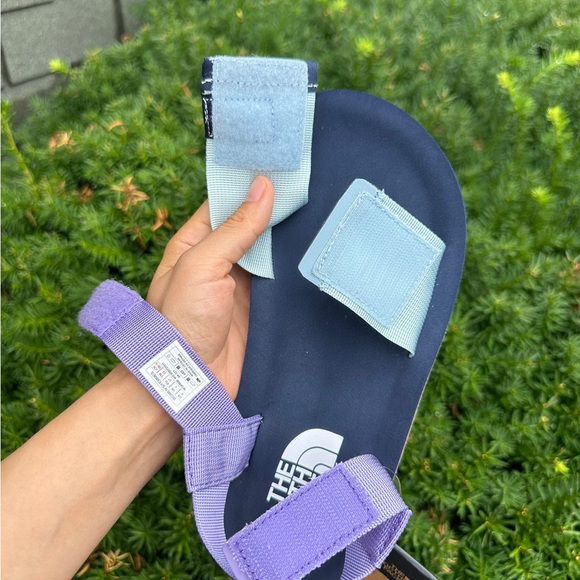 The North Face Womens Skeena Sandal NF0A46BF4K0 Celadon Violet New - Picture 3 of 6